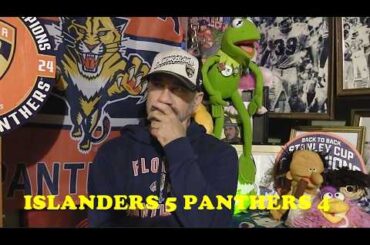 Florida Panthers Lose to NY Islanders 5-4 ANOTHER 3rd Period Meltdown