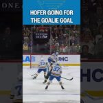 Hofer GOALIE GOAL ATTEMPT 🤏
