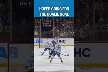 Hofer GOALIE GOAL ATTEMPT 🤏