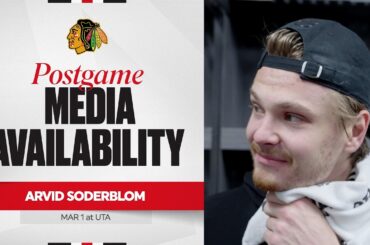 “It’s been a long time coming.” | Arvid Soderblom Postgame 3.1.26