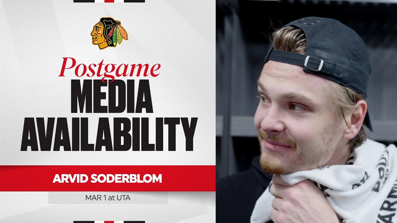 “It’s been a long time coming.” | Arvid Soderblom Postgame 3.1.26