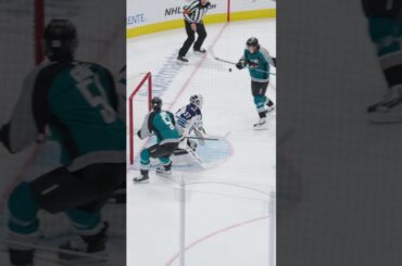 Will Smith bats it in!  #hockey #nhl #sharks #willsmith