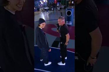 Jack Hughes $100k Trick Shot #JackHughes #NHL #PatMcAfee #Hockey #Shorts