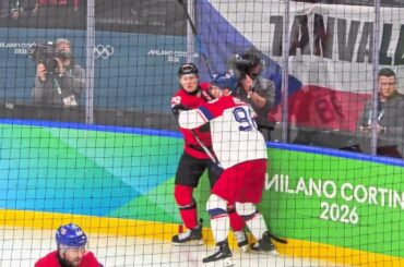 Nathan MacKinnon vs. Martin Nečas | Two Colorado Avalanche Teammates Fighting Each Other