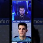 The Leafs have made a HUGE move… recalling William Villeneuve. How will this effect the team?