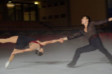 Rebecca Ghilardi & Filippo Ambrosini, "Moulin Rogue" at Ghiaccio Spettacolo 2024 in Courmayeur