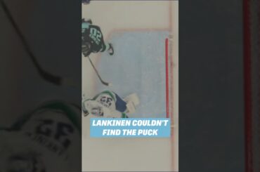 Kevin Lankinen couldn't find it but Chandler Stephenson does!