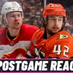 Flames @ Ducks Postgame Reaction | FN After Burner - Game 59