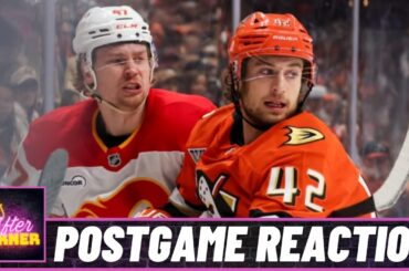 Flames @ Ducks Postgame Reaction | FN After Burner - Game 59