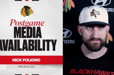 “It’s on the rest of us to pick it up.” | Nick Foligno Postgame 2.28.26