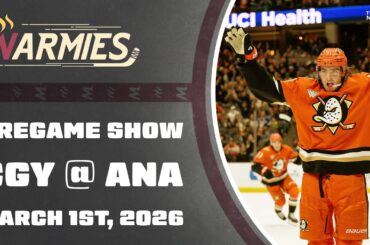 Flames @ Ducks | FN Warmies - March 1, 2026