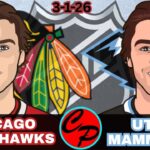 CHICAGO BLACKHAWKS vs UTAH MAMMOTH NHL HOCKEY GAME 4 LIVE GAME CAST & AUDIO