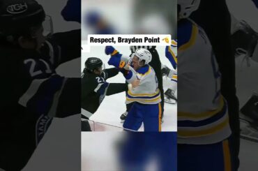 Brayden Point holds off on Ostlund 👏 #hockey #nhl #gobolts