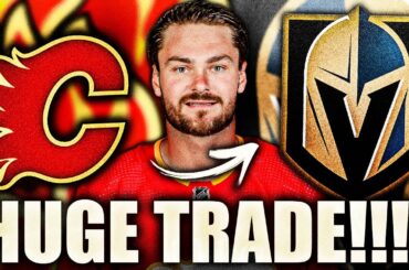 RASMUS ANDERSSON TRADE OFFICIAL TO THE VEGAS GOLDEN KNIGHTS: CALGARY FLAMES GET A HUGE HAUL