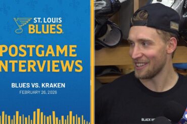 Feb. 26: Postgame Interviews