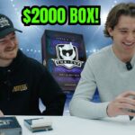 NHL Goalie JOSEPH WOLL Opens A $2000 Box of Hockey Cards!
