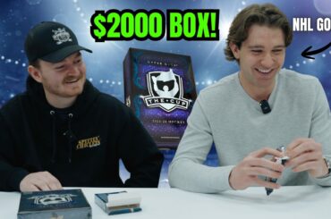NHL Goalie JOSEPH WOLL Opens A $2000 Box of Hockey Cards!