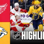 Red Wings vs. Predators | NHL Highlights | March 02, 2026