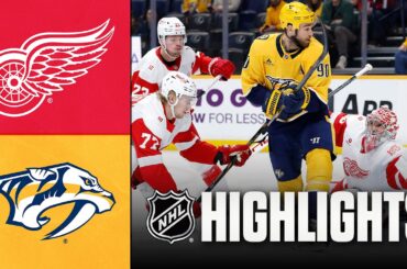 Red Wings vs. Predators | NHL Highlights | March 02, 2026