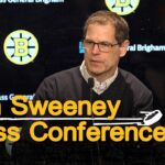 Don Sweeney addresses media ahead of NHL trade deadline