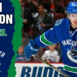 Ben Hutton #27 (Vancouver Canucks) first NHL goal Jan 17, 2016 (Classic NHL)