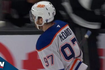Oilers' Connor McDavid Picks Up Assist On Leon Draisaitl Goal To Hit 100-Point Mark