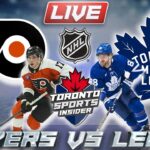 Philadelphia Flyers vs Toronto Maple Leafs LIVE 🔴 | NHL LIVE Stream Reaction & Play By Play