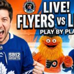🏒 LIVE: Toronto Maple Leafs vs Philadelphia Flyers NHL Play by Play & Reactions!