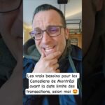Les vrais besoins pour les Canadiens de Montréal avant la date limite des transactions, selon moi 🤩