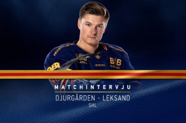 MATCHINTERVJU 🎙️ | Gustav Lindström efter DIF-Leksand