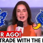 LEAFS AND CANUCKS MAKING A BIG TRADE INVOLVING A STAR CENTER! WHO IS HE? VANCOUVER CANUCKS NEWS