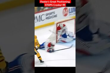 Fowler’s Great Positioning STOPS Crosby!👀