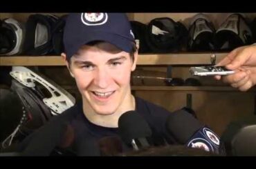 Winnipeg Jets - Post-Game: Mark Scheifele Comments on 1st Home Pre-Season Game