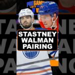 What were your thoughts on the Walman-Stastney pairing in last night's game?