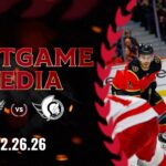 LIVE: Postgame MEDIA DET 2 OTT 1 (OT)