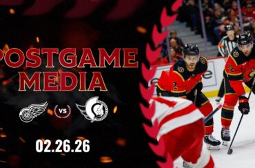 LIVE: Postgame MEDIA DET 2 OTT 1 (OT)