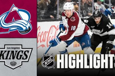 Avalanche vs. Kings | NHL Highlights | March 02, 2026