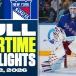 Columbus Blue Jackets at New York Rangers | FULL Overtime Highlights - March 2, 2026
