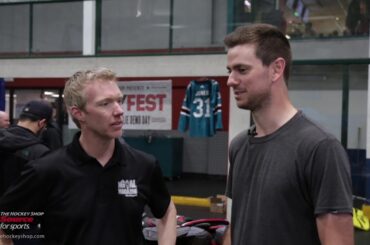 Martin Jones at Tendyfest 2018 brought to you by The Hockey Shop