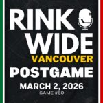 RINK WIDE POST-GAME: Vancouver Canucks vs Dallas Stars | Game #60 - Mar. 2, 2026
