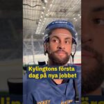 Kylingtons första dag på nya jobbet #djurgården #shl