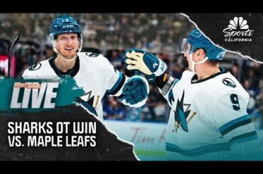 John Klingberg's clutch goal sparks Sharks' incredible comeback win over Leafs | NBC Sports CA