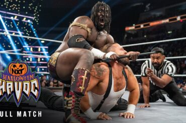 FULL MATCH: Tony D’Angelo vs. Oba Femi | NXT North American Title TLC Match: Halloween Havoc 2024