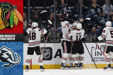 Chicago Blackhawks vs. Utah Mammoth (3/1/26) | Game Highlights | CHSN Blackhawks