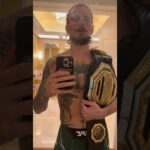 😶‍🌫️ SEAN O’MALLEY BURNS ONE WITH UFC TITLE BELT