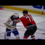 NHL Hockey fight - Jonas Siegenthaler(Devils)vs. Jason Zucker(Sabres)