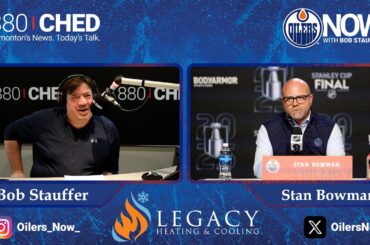 Oilers GM Stan Bowman on Connor Murphy, NHL Trade Deadline, & more with Bob Stauffer on Oilers Now