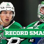 Stars Win NINTH-STRAIGHT Game, Setting New Franchise Record With 6-1 Win Over Vancouver