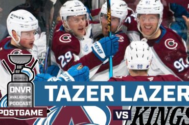 Nathan MacKinnon unlocks the Avalanche top line in win over LA Kings | DNVR Avalanche Postgame