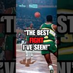 Olden Polynice tells a story of the FIGHT between Dale Ellis & Xavier McDaniel! 🔥 #shorts #nba
